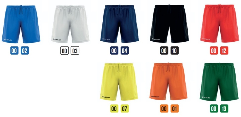 GIVOVA Short CAPO INTERLOCK (P018)